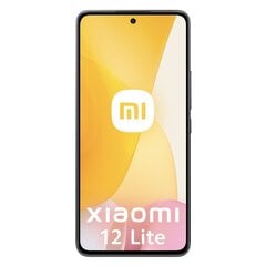 Xiaomi 12 Lite 5G 8/256GB Black hind ja info | Telefonid | kaup24.ee