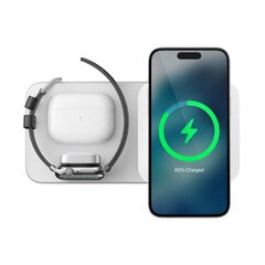 Nomad Base One Max 3in1, silver цена и информация | Зарядные устройства для телефонов | kaup24.ee