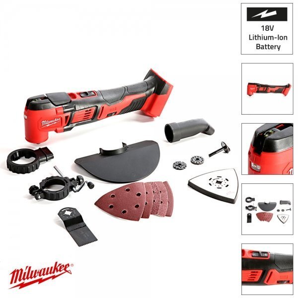 Multifunktsionaalne tööriist Milwaukee M18BMT-0 M18 18V hind ja info | Lihvmasinad ja ketaslõikurid | kaup24.ee