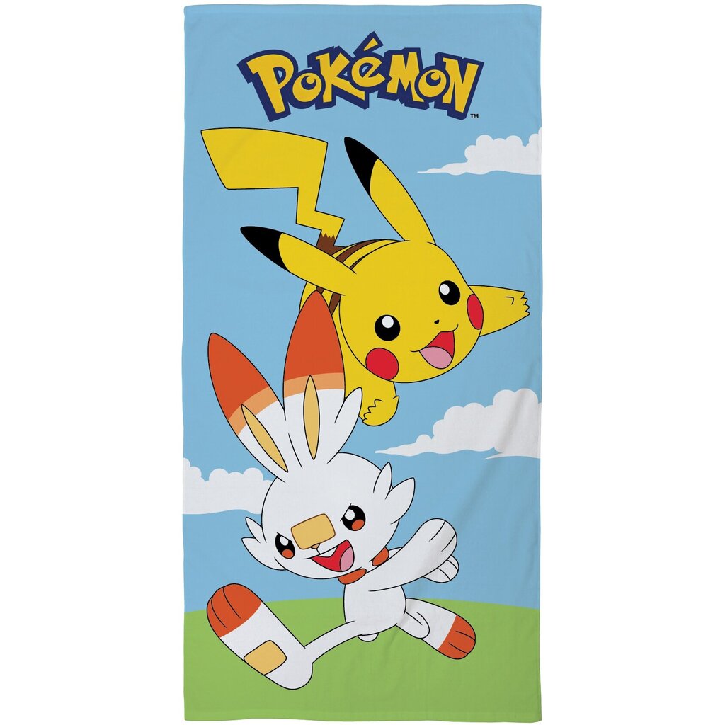 Rätik Pokemon, 70x140 cm цена и информация | Rätikud, saunalinad | kaup24.ee