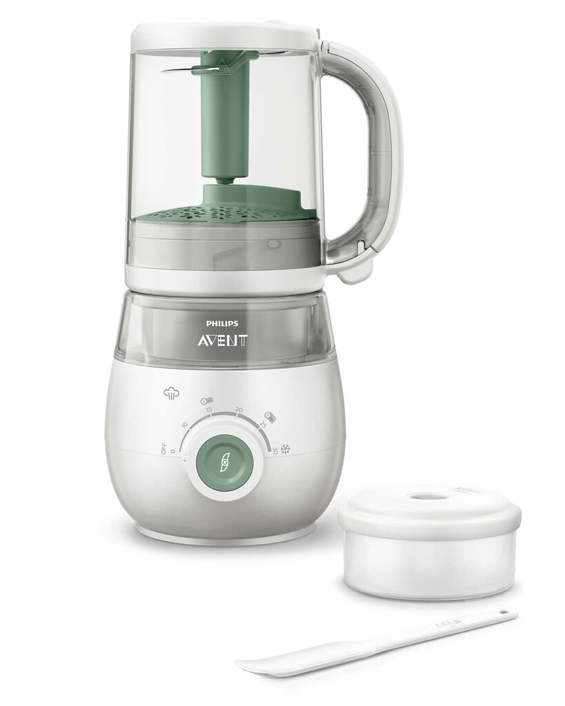 Aurutaja ja segaja 4 in 1 Philips Avent N1 SCF885/01, roheline цена |  kaup24.ee