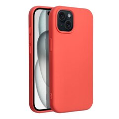 Силиконовый чехол Forcell для iPhone 15 (6,1”) — Персиковый цена и информация | Чехлы для телефонов | kaup24.ee