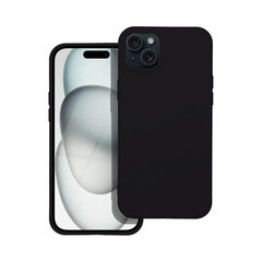 Силиконовый чехол Forcell для iPhone 15 (6,1”) — Черный цена и информация | Чехлы для телефонов | kaup24.ee