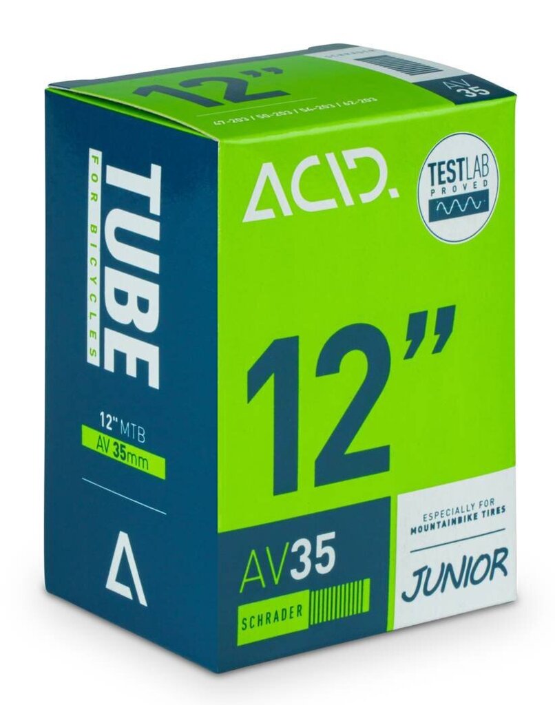 Sisekumm Acid Junior/MTB AV 35 mm, 12" цена и информация | Jalgratta sisekummid ja rehvid | kaup24.ee