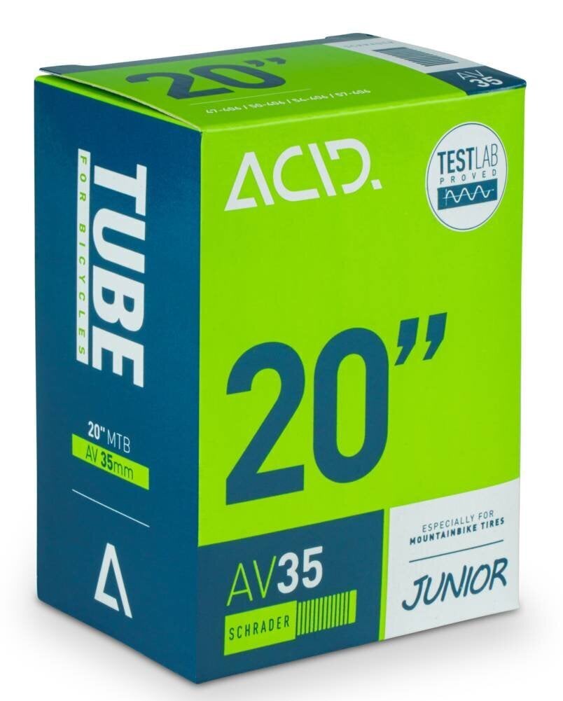 Sisekumm Acid Junior/MTB AV 35mm, 20" цена и информация | Jalgratta sisekummid ja rehvid | kaup24.ee