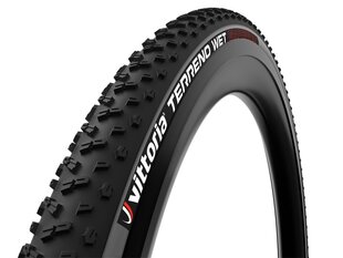 Jalgrattarehv Vittoria Terreno Wet TNT Fold 700x38c, 28", must hind ja info | Jalgratta sisekummid ja rehvid | kaup24.ee