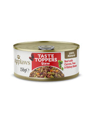 Applaws Dog Taste Toppers koos veiseliha, porgandi ja ubadega, 12x156 g hind ja info | Applaws Koertele | kaup24.ee