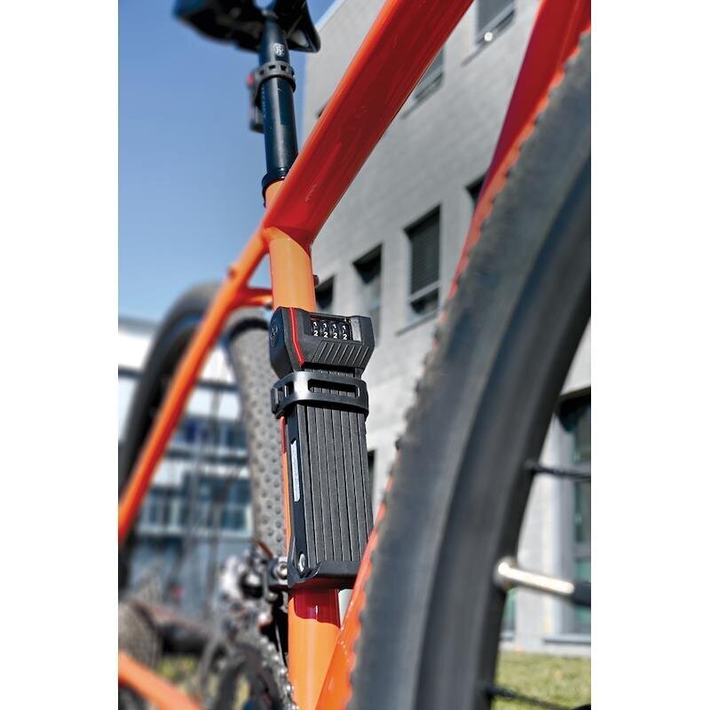 Jalgrattalukk Trelock FS 280/100 Two.Go Code ZF 280 X-MOVE, 1000 mm, must hind ja info | Rattalukud | kaup24.ee