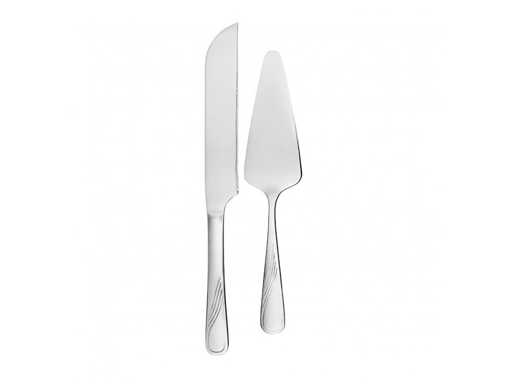 Ambitsiooniline koogi lõikur Napoli, nuga + spaatel цена и информация | Söögiriistad | kaup24.ee
