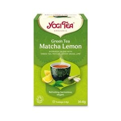 Ajurveeda YogiTea® roheline tee Matcha Lemon, 30.6 g цена и информация | Чай | kaup24.ee