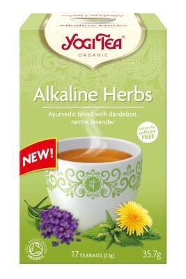 Tee YogiTea® Alkaline Herbs, 30.6 g цена и информация | Tee | kaup24.ee
