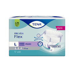 Mähkmed täiskasvanutele Tena Flex Maxi Large, 22 tk hind ja info | Mähkmed, hügieenisidemed, ühekordsed linad täiskasvanutele | kaup24.ee