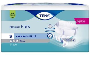 Подгузники для взрослых Tena ProSkin Flex Plus S, 30 шт цена и информация | Подгузники, прокладки, одноразовые пеленки для взрослых | kaup24.ee