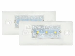 LED numbrimärgi valgustus 6000K Audi A3 8L FL, Audi A4 B5 FL AVANT hind ja info | Autopirnid | kaup24.ee