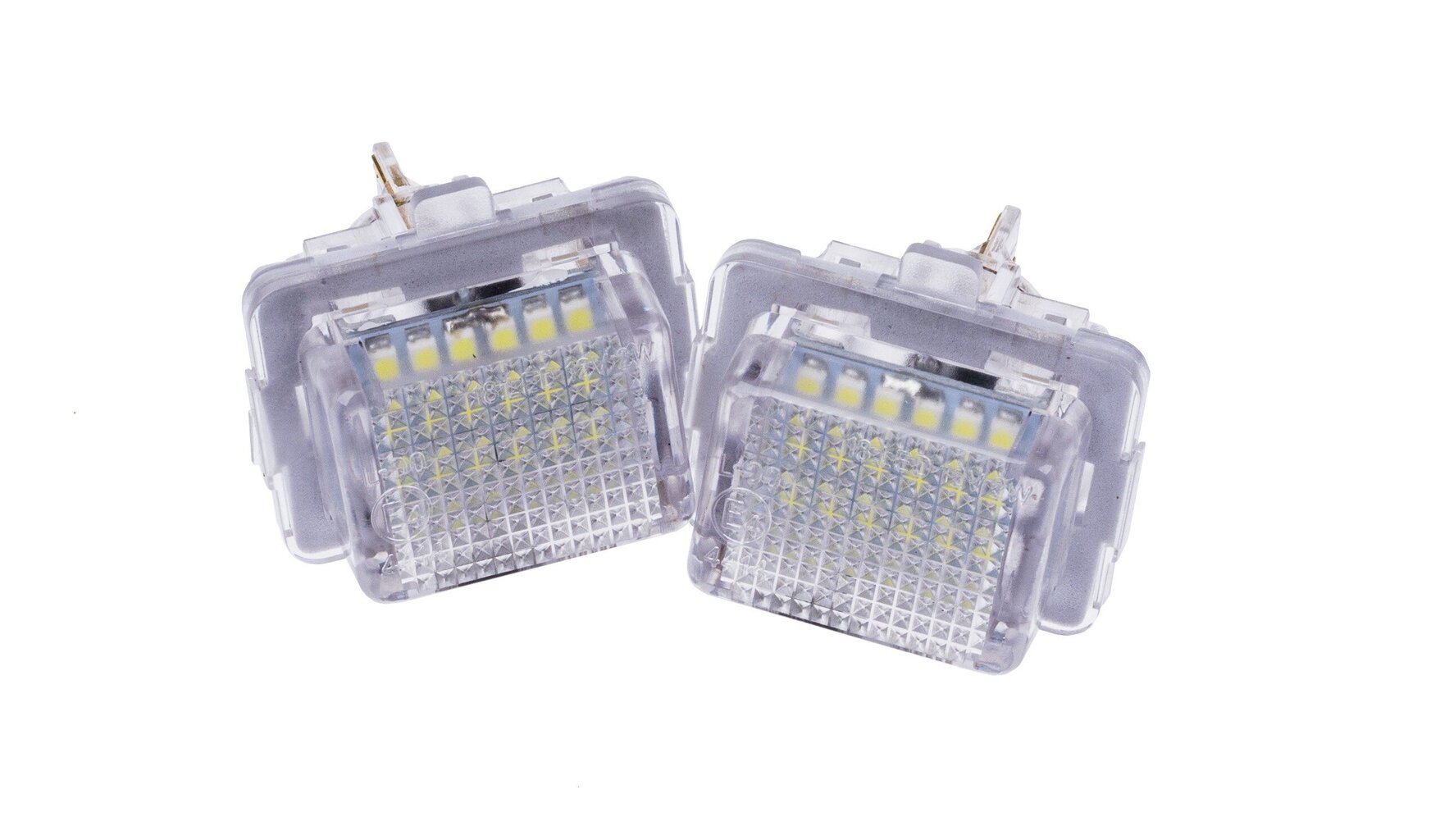 LED numbrimärgi valgustus 6000K Mercedes W204, CL C216, W212, C207 Coupe, W221 hind ja info | Autopirnid | kaup24.ee