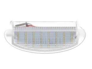 LED numbrimärgi valgustus 6000K Renault Clio II 3D/5D, Renault Twingo I hind ja info | Autopirnid | kaup24.ee