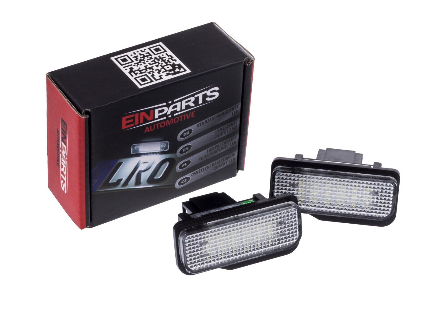 LED numbrimärgi valgustus 6000K Mercedes W211 4D/5D, W203 5D, W219 4D, R171 2D hind ja info | Autopirnid | kaup24.ee