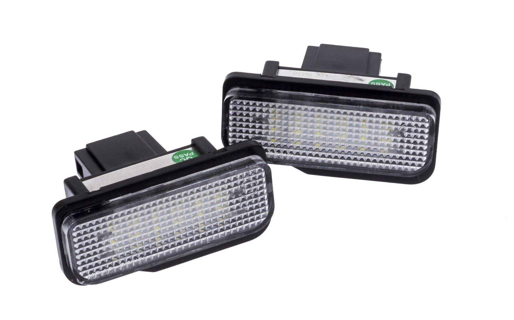 LED numbrimärgi valgustus 6000K Mercedes W211 4D/5D, W203 5D, W219 4D, R171 2D hind ja info | Autopirnid | kaup24.ee