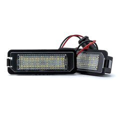 LED numbrimärgi valgustus 6000K VW Saveiro 2005-2013, Gol 2004-2010, Fox 2005-2012 hind ja info | Autopirnid | kaup24.ee