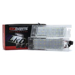 LED numbrimärgi valgustus 6000K Alfa Romeo 156/159/166/147/GT, Giulietta, Brera Coupe, Nuovo Spider hind ja info | Autopirnid | kaup24.ee