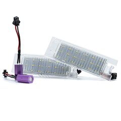 LED numbrimärgi valgustus 6000K Alfa Romeo 156/159/166/147/GT, Giulietta, Brera Coupe, Nuovo Spider hind ja info | Autopirnid | kaup24.ee