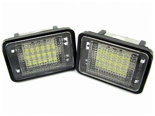 Светодиодное освещение номерного знака Mercedes GLK X204 цена и информация | Автомобильные лампочки | kaup24.ee