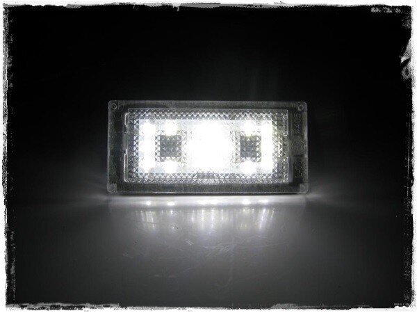 LED numbrimärgi valgustus 6000K BMW seria 7 E65/E66 2001-2008 цена и информация | Autopirnid | kaup24.ee