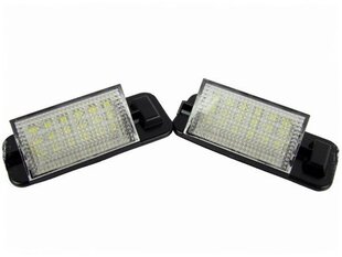 LED numbrimärgi valgustus 6000K BMW seria 3 E36 1992-1998 hind ja info | Autopirnid | kaup24.ee