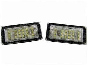 LED numbrimärgi valgustus 6000K BMW seria 3 E46 Coupe FL, E46 M3 FL 2003-2006 hind ja info | Autopirnid | kaup24.ee