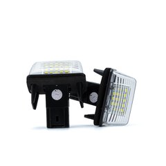 LED numbrimärgi valgustus 6000K Citroen Peugeot Toyota hind ja info | Autopirnid | kaup24.ee