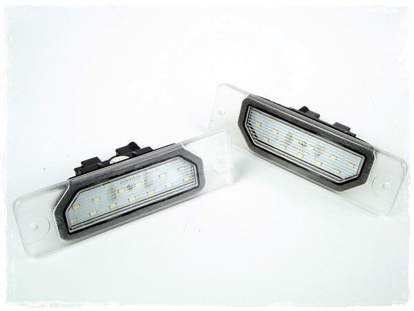 LED numbrimärgi valgustus 6000K Infiniti FX35/FX45, Q45, I30/I35, M37/M56 hind ja info | Autopirnid | kaup24.ee