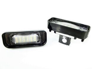 LED numbrimärgi valgustus 6000K Mercedes S klasa W220, W220 AMG 1995-2005 hind ja info | Autopirnid | kaup24.ee