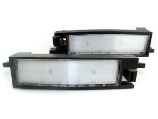 LED numbrimärgi valgustus 6000K Toyota Auris II, Toyota RAV4 III, Toyota Yaris 1999-2005 цена и информация | Автомобильные лампочки | kaup24.ee