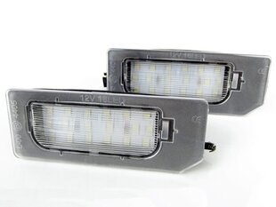 LED numbrimärgi valgustus 6000K Mitsubishi ASX 2010-2019 hind ja info | Autopirnid | kaup24.ee