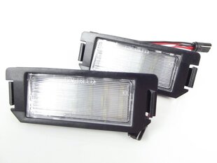 LED numbrimärgi valgustus 6000K Hyundai I10 I20 Kia Rio Picanto Soul hind ja info | Autopirnid | kaup24.ee