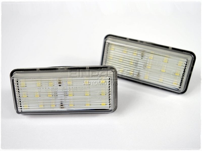 LED numbrimärgi valgustus 6000K Lexus LX470, Lexus LX570, Toyota Land Cruiser J200, Mark X цена и информация | Autopirnid | kaup24.ee