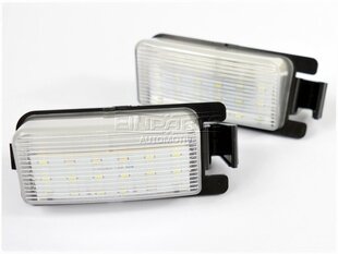 LED numbrimärgi valgustus 6000K Inifiniti G35/G37, Nissan Tidda, GT-R, Cube Z12, 350Z Z33, 350Z Z34 hind ja info | Autopirnid | kaup24.ee