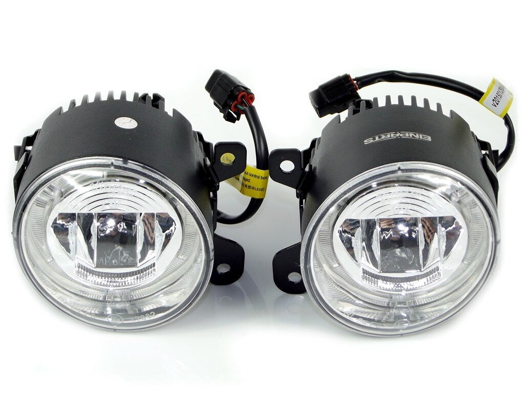 EinParts DL01 Päevasõidutuled LED DRL udutuled 6000K 12/24V jaoks VW Golf V цена и информация | Autotuled | kaup24.ee