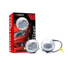 EinParts DL05 Päevasõidutuled LED DRL udutuled 6000K 12/24V jaoks Toyota Prius Highlander Platz/Echo MR2 hind ja info | Autotuled | kaup24.ee