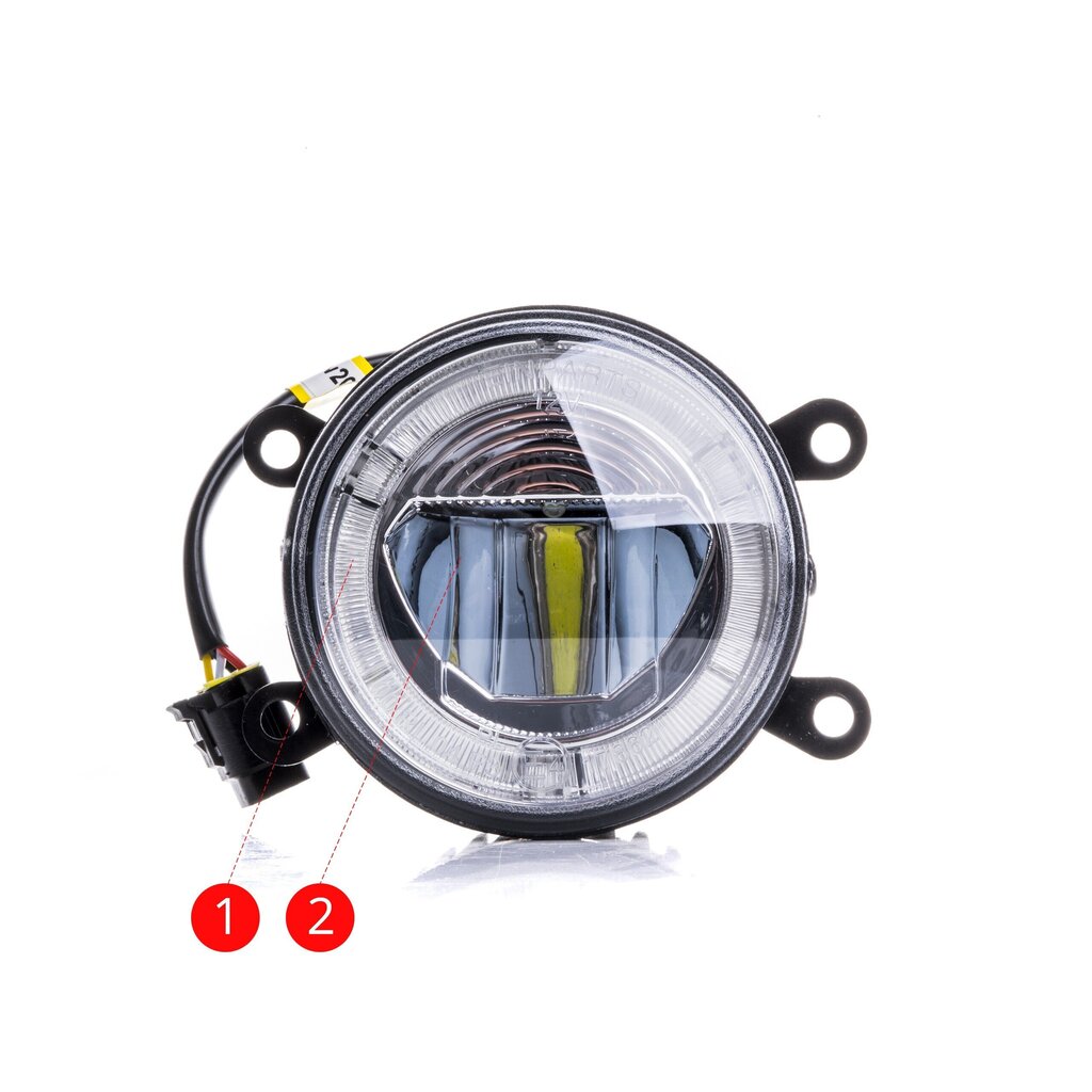 EinParts DL21 Päevasõidutuled LED DRL udutuled 6000K 12/24V jaoks Citroen, Dacia, Nissan, Opel, Fiat, Peugeot, Renault, Ford, Honda, Suzuki, Mitsubishi hind ja info | Autotuled | kaup24.ee