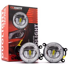 EinParts DL24 Päevasõidutuled LED DRL udutuled 6000K 12/24V jaoks Citroen, Dacia, Nissan, Opel, Fiat, Peugeot, Renault, Ford, Honda, Suzuki, Mitsubishi hind ja info | Autotuled | kaup24.ee