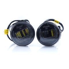 EinParts DL27 Дневные ходовые огни Светодиодные противотуманные фары DRL 6000K 12/24V для Citroen, Dacia, Nissan, Opel, Fiat, Peugeot, Renault, Ford, Honda, Suzuki, Mitsubishi цена и информация | Фары | kaup24.ee