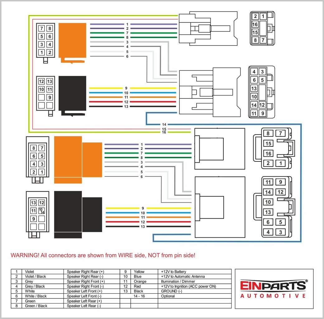 Autostereo ühendus EinParts ISO pistik Toyota, Lexus, Daihatsu цена и информация | Lisaseadmed | kaup24.ee