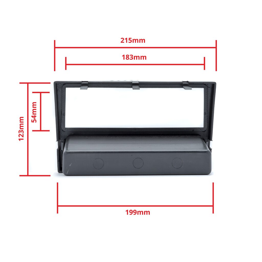 Autoraadio paigaldusraam EinParts 1 DIN Opel, Vauxhall hind ja info | Auto salongitarvikud | kaup24.ee