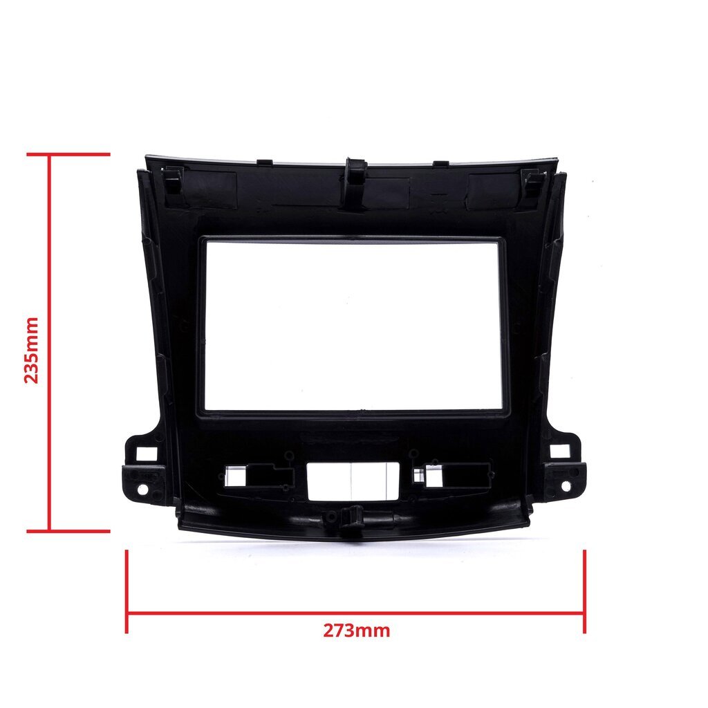 Autoraadio paigaldusraam EinParts 2 DIN Mitsubishi Outlander XL, Citroen C-Crosser, Peugeot 4007 цена и информация | Auto salongitarvikud | kaup24.ee