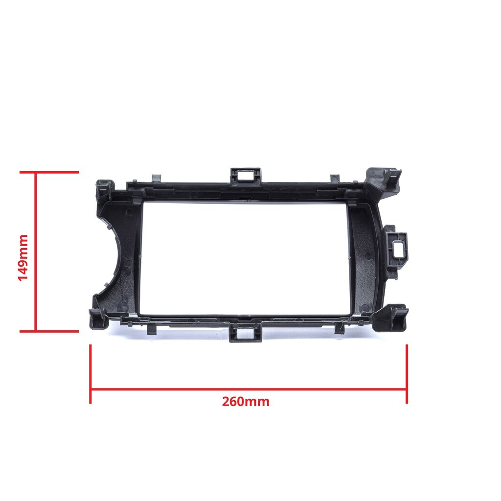 Autoraadio paigaldusraam EinParts 2 DIN Toyota Yaris (XP130) 2011-2014 hind ja info | Auto salongitarvikud | kaup24.ee