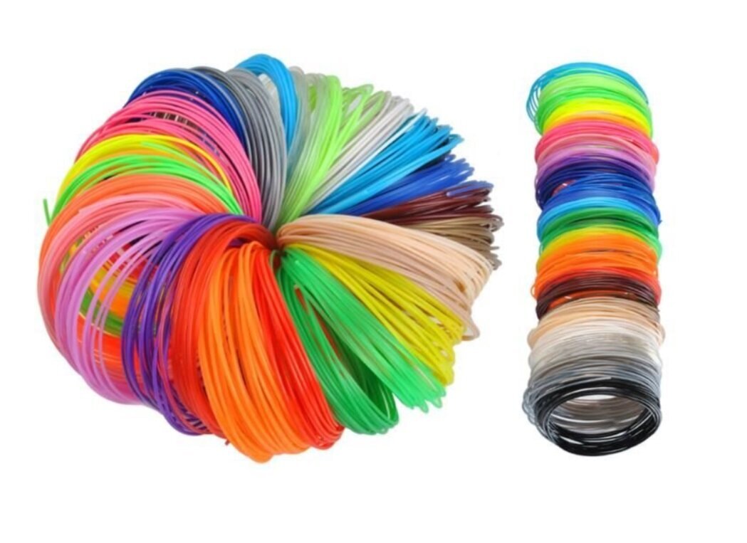 3D pliiatsi täide/filament, 5m - 30tk (kokku 150m) hind ja info | Kunstitarbed, voolimise tarvikud | kaup24.ee