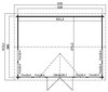 Aiamaja Bermuuda XL 19,4 m² цена и информация | Kuurid ja aiamajad | kaup24.ee