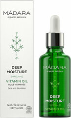 Масло для лица и тела Madara Deep Moisture Vitamin Oil, 50 мл цена и информация | Кремы, лосьоны для тела | kaup24.ee