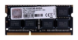 G.Skill 8GB DDR3 DIMM hind ja info | Operatiivmälu (RAM) | kaup24.ee